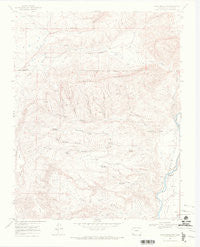 Basin Mountain Colorado Historical topographic map, 1:24000 scale, 7.5 X 7.5 Minute, Year 1968