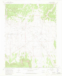 Basin Colorado Historical topographic map, 1:24000 scale, 7.5 X 7.5 Minute, Year 1964