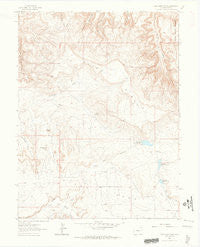 Battleship Rock Colorado Historical topographic map, 1:24000 scale, 7.5 X 7.5 Minute, Year 1962