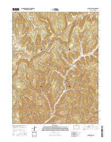 Baxter Pass Colorado Current topographic map, 1:24000 scale, 7.5 X 7.5 Minute, Year 2016