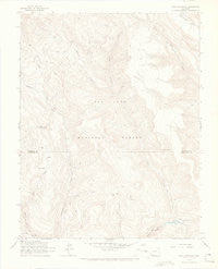 Bear Mountain Colorado Historical topographic map, 1:24000 scale, 7.5 X 7.5 Minute, Year 1964