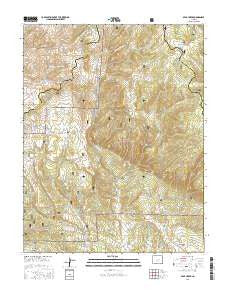 Bear Creek Colorado Current topographic map, 1:24000 scale, 7.5 X 7.5 Minute, Year 2016