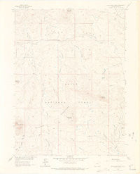 Bears Ears Peaks Colorado Historical topographic map, 1:24000 scale, 7.5 X 7.5 Minute, Year 1962