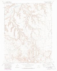 Beaty Canyon Colorado Historical topographic map, 1:24000 scale, 7.5 X 7.5 Minute, Year 1972