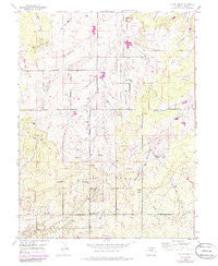 Black Forest Colorado Historical topographic map, 1:24000 scale, 7.5 X 7.5 Minute, Year 1954