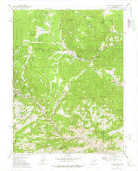 Black Hawk Colorado Historical topographic map, 1:24000 scale, 7.5 X 7.5 Minute, Year 1972