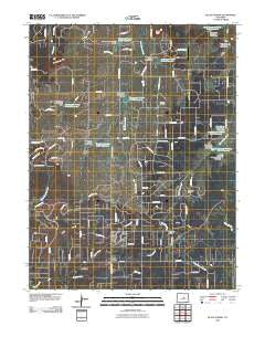 Black Forest Colorado Historical topographic map, 1:24000 scale, 7.5 X 7.5 Minute, Year 2010