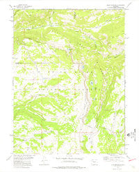 Blair Mountain Colorado Historical topographic map, 1:24000 scale, 7.5 X 7.5 Minute, Year 1977