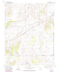 Bloom Colorado Historical topographic map, 1:24000 scale, 7.5 X 7.5 Minute, Year 1972