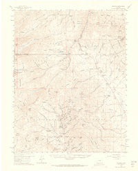 Bonanza Colorado Historical topographic map, 1:62500 scale, 15 X 15 Minute, Year 1959