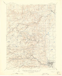 Boulder Colorado Historical topographic map, 1:62500 scale, 15 X 15 Minute, Year 1904