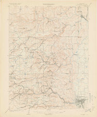 Boulder Colorado Historical topographic map, 1:62500 scale, 15 X 15 Minute, Year 1904