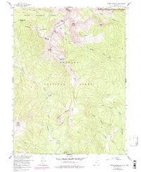 Bowen Mountain Colorado Historical topographic map, 1:24000 scale, 7.5 X 7.5 Minute, Year 1957