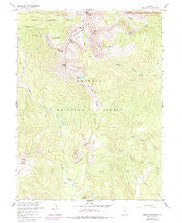 Bowen Mountain Colorado Historical topographic map, 1:24000 scale, 7.5 X 7.5 Minute, Year 1957