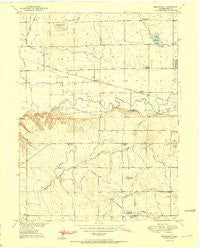 Bracewell Colorado Historical topographic map, 1:24000 scale, 7.5 X 7.5 Minute, Year 1951