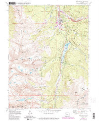 Breckenridge Colorado Historical topographic map, 1:24000 scale, 7.5 X 7.5 Minute, Year 1970
