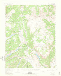 Bristol Head Colorado Historical topographic map, 1:62500 scale, 15 X 15 Minute, Year 1959