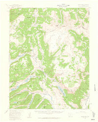Bristol Head Colorado Historical topographic map, 1:62500 scale, 15 X 15 Minute, Year 1959