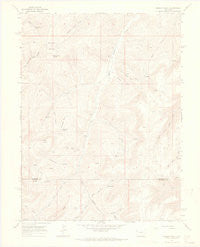 Brushy Point Colorado Historical topographic map, 1:24000 scale, 7.5 X 7.5 Minute, Year 1964