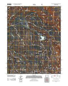 Buckeye Reservoir Colorado Historical topographic map, 1:24000 scale, 7.5 X 7.5 Minute, Year 2011