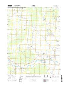 Buckskin Point Colorado Current topographic map, 1:24000 scale, 7.5 X 7.5 Minute, Year 2016