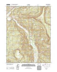 Buford Colorado Historical topographic map, 1:24000 scale, 7.5 X 7.5 Minute, Year 2013