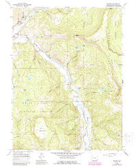 Buford Colorado Historical topographic map, 1:24000 scale, 7.5 X 7.5 Minute, Year 1966
