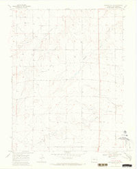 Burlington 3 NE Colorado Historical topographic map, 1:24000 scale, 7.5 X 7.5 Minute, Year 1969