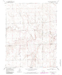 Burlington 3 Se Colorado Historical topographic map, 1:24000 scale, 7.5 X 7.5 Minute, Year 1969