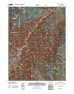 Burns South Colorado Historical topographic map, 1:24000 scale, 7.5 X 7.5 Minute, Year 2011