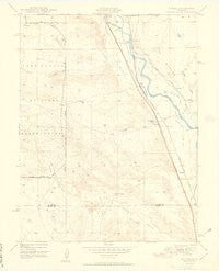 Buttes Colorado Historical topographic map, 1:24000 scale, 7.5 X 7.5 Minute, Year 1949