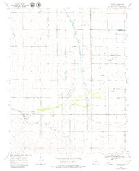 Capulin Colorado Historical topographic map, 1:24000 scale, 7.5 X 7.5 Minute, Year 1968