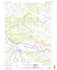 Carbondale Colorado Historical topographic map, 1:24000 scale, 7.5 X 7.5 Minute, Year 1961