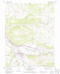 Carbondale Colorado Historical topographic map, 1:24000 scale, 7.5 X 7.5 Minute, Year 1961