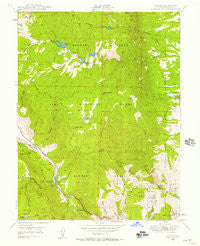 Cascade Colorado Historical topographic map, 1:24000 scale, 7.5 X 7.5 Minute, Year 1948