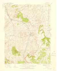 Castle Rock Colorado Historical topographic map, 1:62500 scale, 15 X 15 Minute, Year 1940