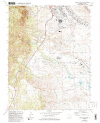 Cheyenne Mountain Colorado Historical topographic map, 1:24000 scale, 7.5 X 7.5 Minute, Year 1961