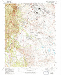 Cheyenne Mountain Colorado Historical topographic map, 1:24000 scale, 7.5 X 7.5 Minute, Year 1961