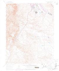 Cheyenne Mountain Colorado Historical topographic map, 1:24000 scale, 7.5 X 7.5 Minute, Year 1961