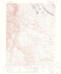Cheyenne Mountain Colorado Historical topographic map, 1:24000 scale, 7.5 X 7.5 Minute, Year 1961