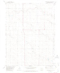 Cheyenne Wells 3 NE Colorado Historical topographic map, 1:24000 scale, 7.5 X 7.5 Minute, Year 1982