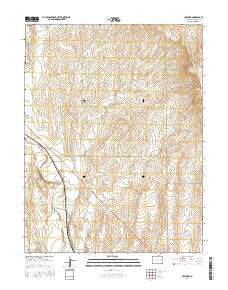 Clifford Colorado Current topographic map, 1:24000 scale, 7.5 X 7.5 Minute, Year 2016