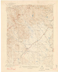 Como Colorado Historical topographic map, 1:62500 scale, 15 X 15 Minute, Year 1937