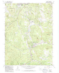Conifer Colorado Historical topographic map, 1:24000 scale, 7.5 X 7.5 Minute, Year 1965