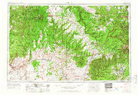 Cortez Colorado Historical topographic map, 1:250000 scale, 1 X 2 Degree, Year 1966