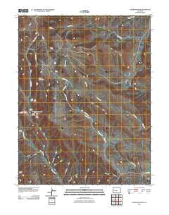 Cover Mountain Colorado Historical topographic map, 1:24000 scale, 7.5 X 7.5 Minute, Year 2010