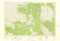 Craig Colorado Historical topographic map, 1:250000 scale, 1 X 2 Degree, Year 1960