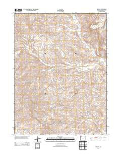 Craig NE Colorado Historical topographic map, 1:24000 scale, 7.5 X 7.5 Minute, Year 2013