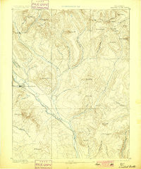 Crested Butte Colorado Historical topographic map, 1:62500 scale, 15 X 15 Minute, Year 1893