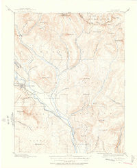 Crested Butte Colorado Historical topographic map, 1:62500 scale, 15 X 15 Minute, Year 1888
